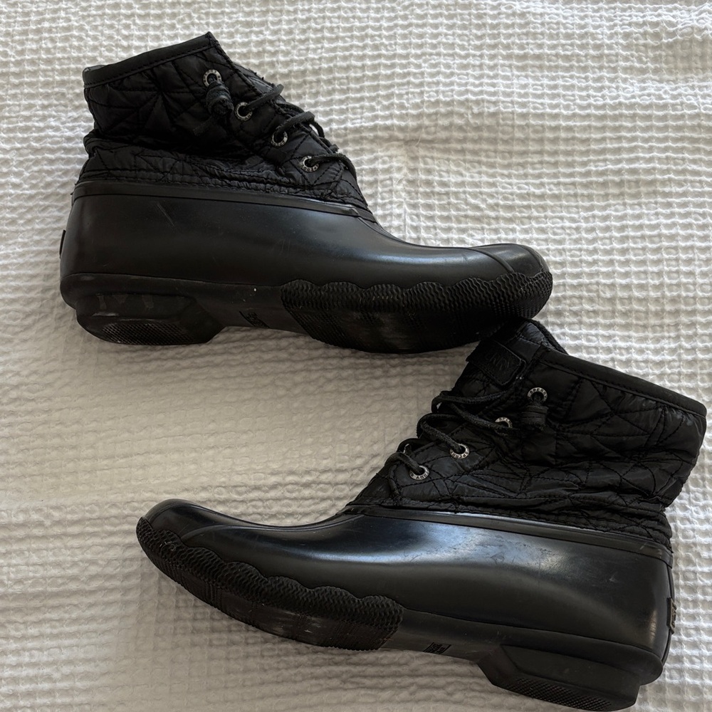 Sperry Black Winter & Rain Boots